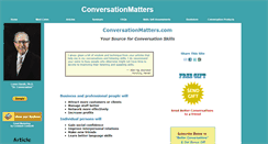 Desktop Screenshot of conversationmatters.com